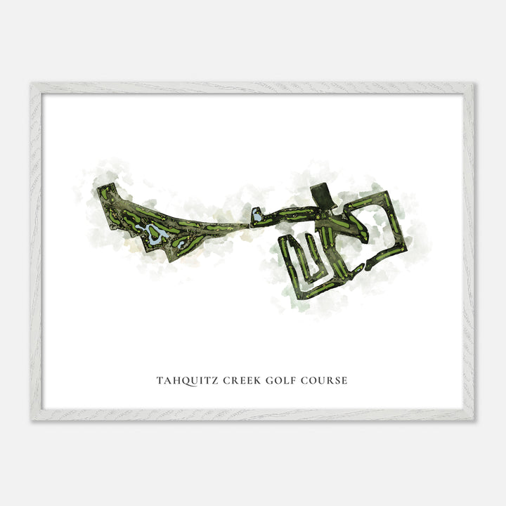 Print of Tahquitz Creek Golf Course Classic Map