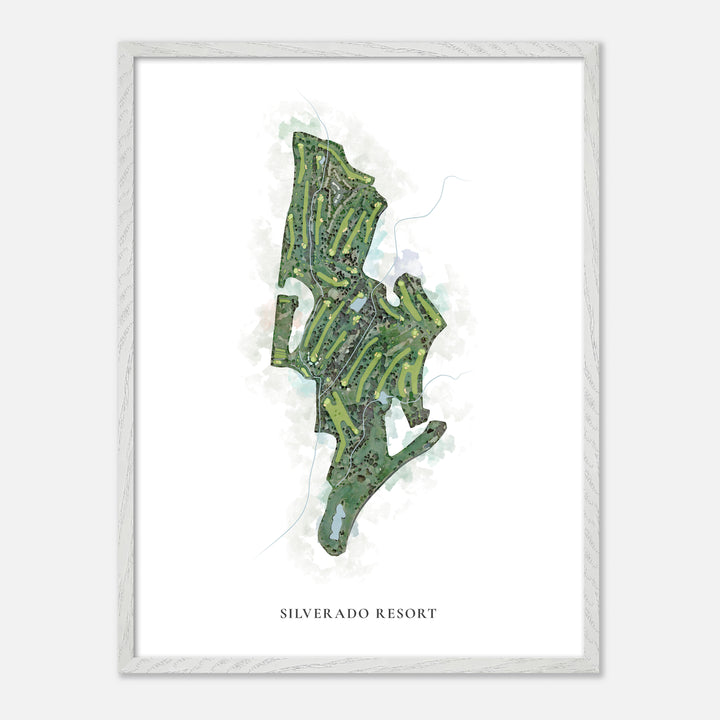 Print of Silverado Resort Classic Map