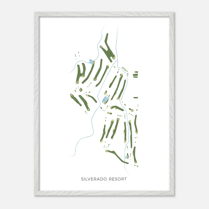 Print of Silverado Resort Modern Map
