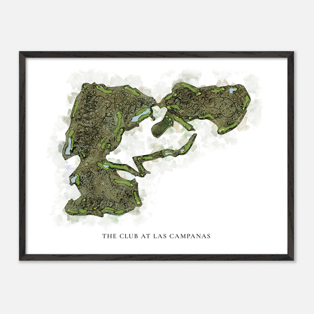 Print of The Club At Las Campanas Classic Map