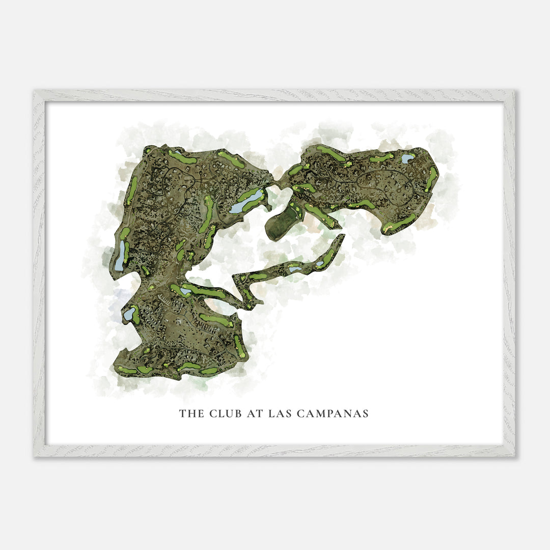 Print of The Club At Las Campanas Classic Map