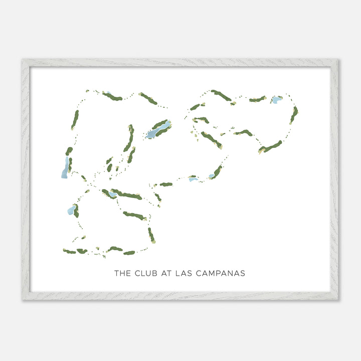 Print of The Club At Las Campanas Modern Map