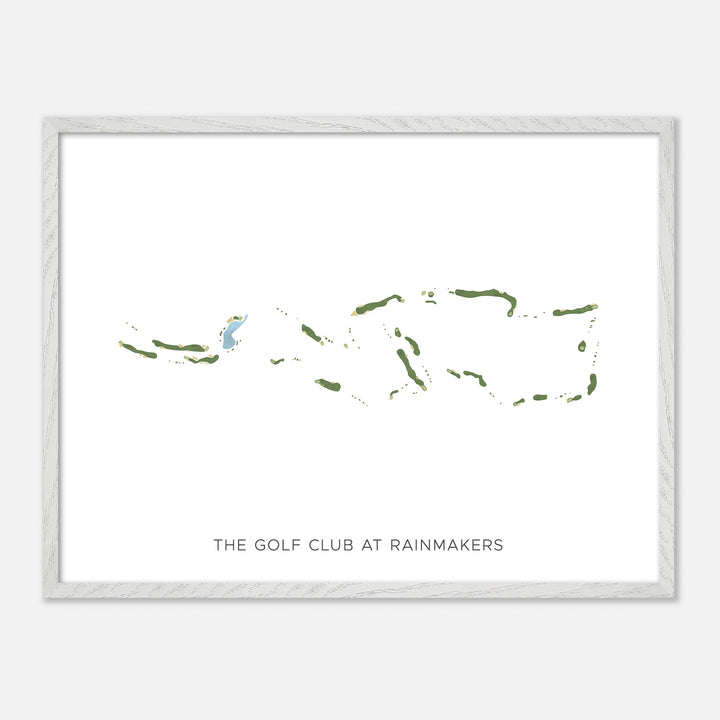 Print of The Golf Club At Rainmakers Modern Map