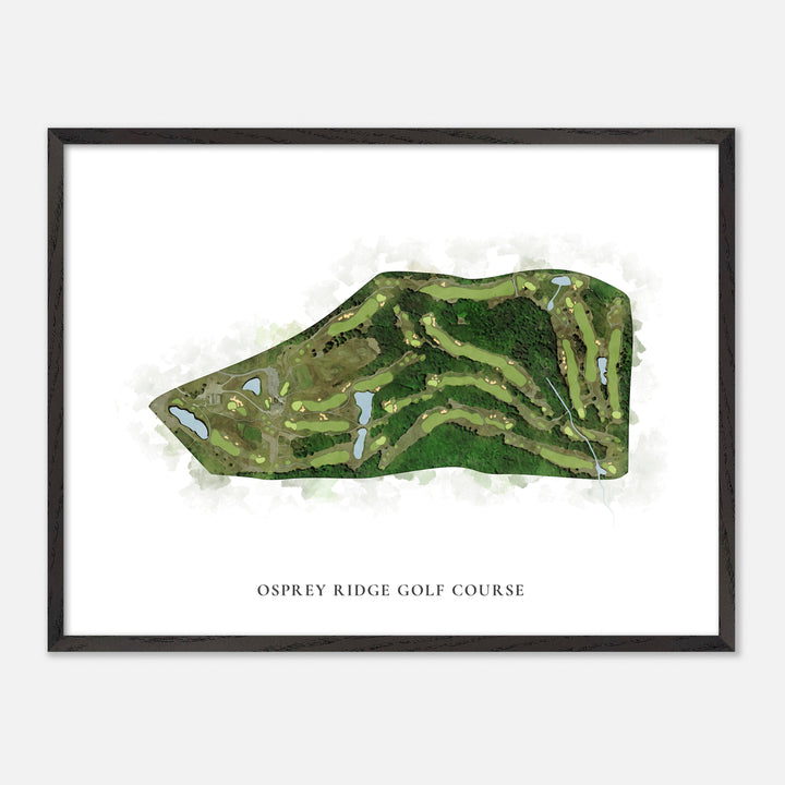 Print of Osprey Ridge Golf Course Classic Map