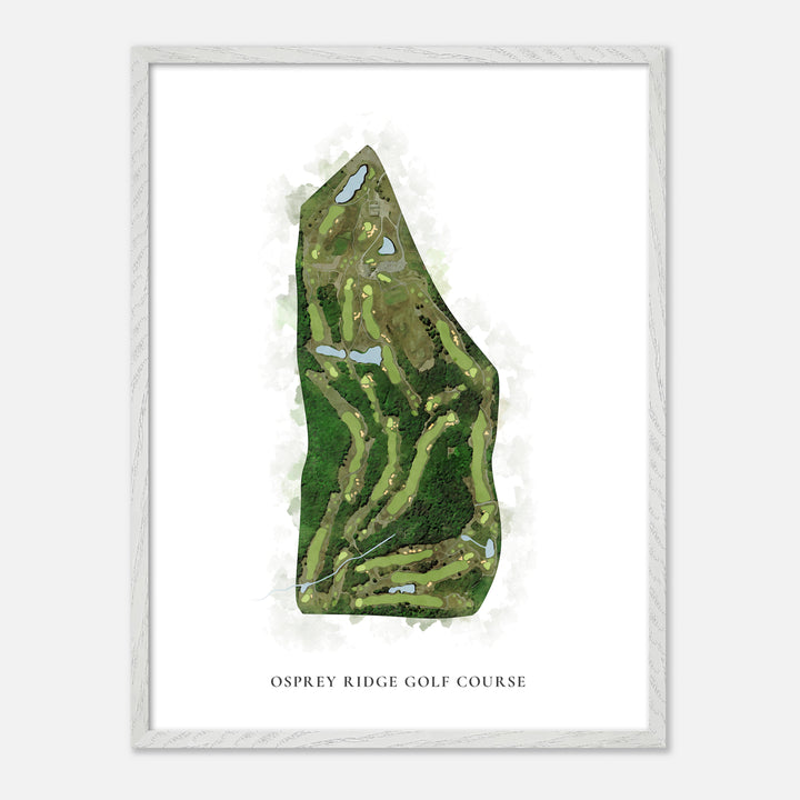 Print of Osprey Ridge Golf Course Classic Map