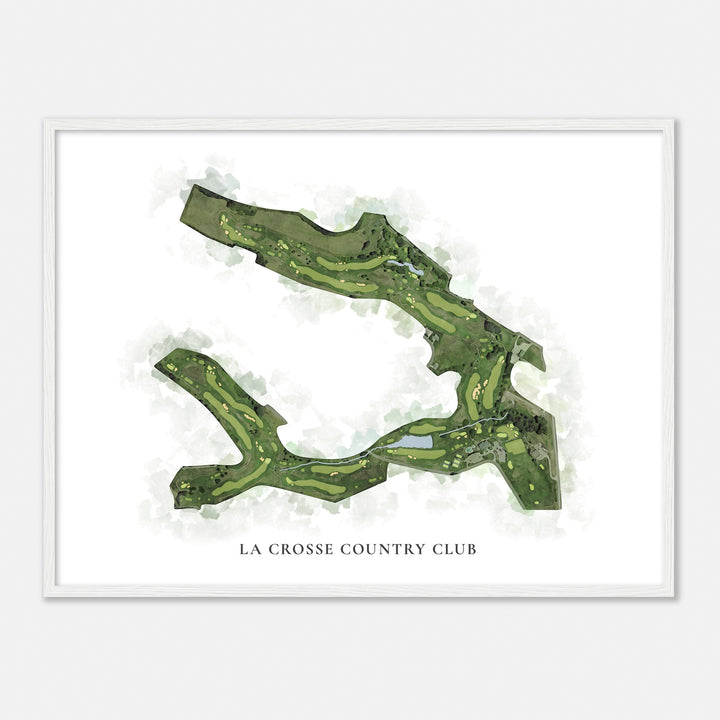 Print of La Crosse Country Club Classic Map