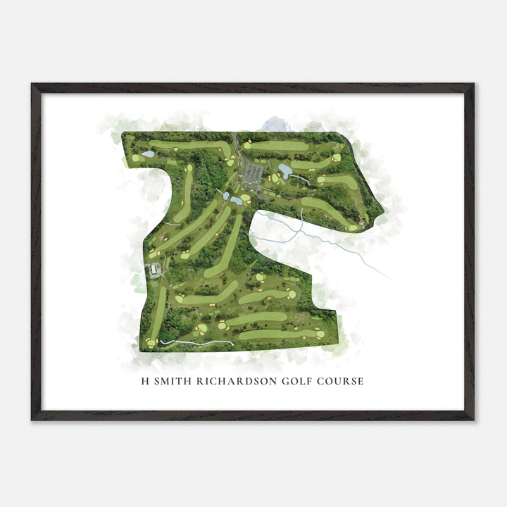 Print of H Smith Richardson Golf Course Classic Map