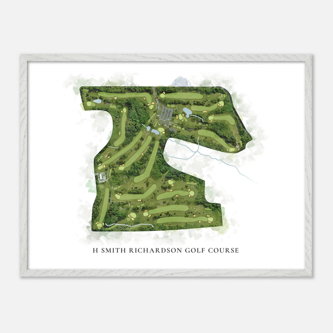 Print of H Smith Richardson Golf Course Classic Map