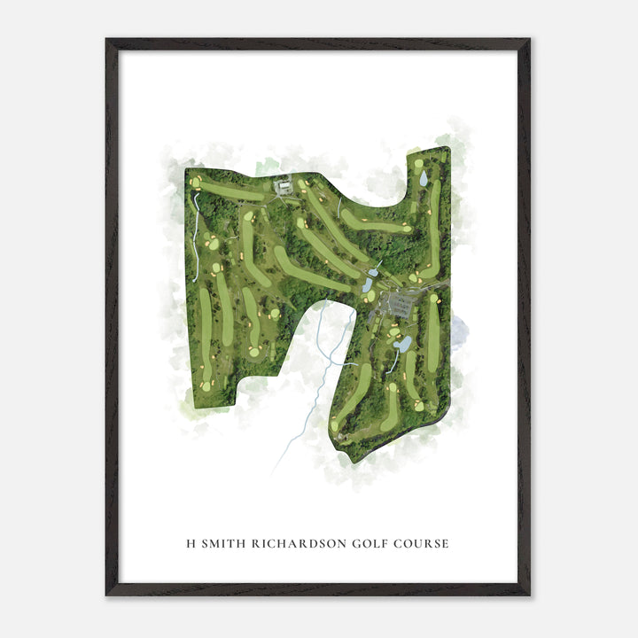 Print of H Smith Richardson Golf Course Classic Map