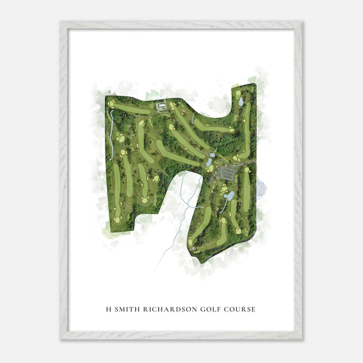 Print of H Smith Richardson Golf Course Classic Map