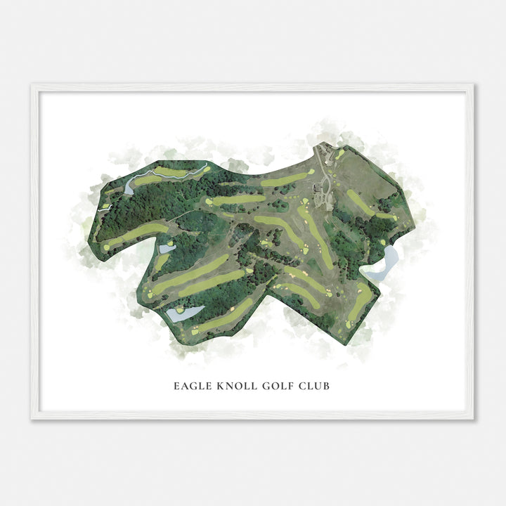 Print of Eagle Knoll Golf Club Classic Map