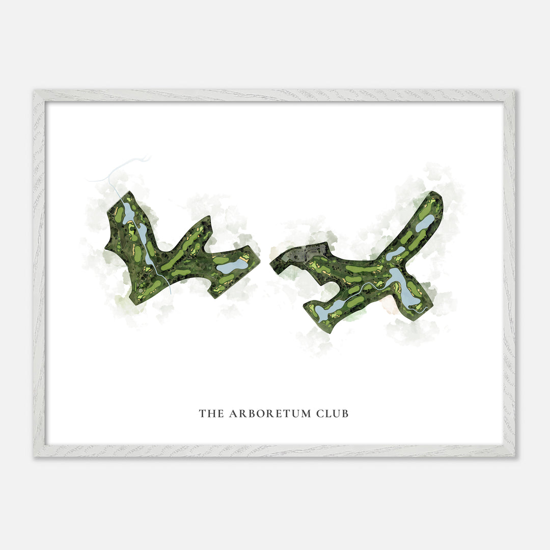Print of The Arboretum Club Classic Map