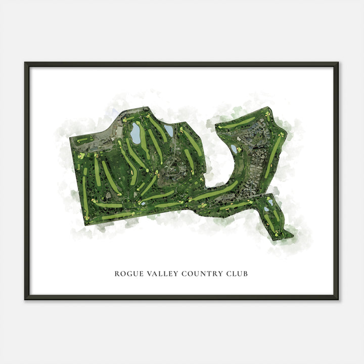 Print of Rogue Valley Country Club Classic Map