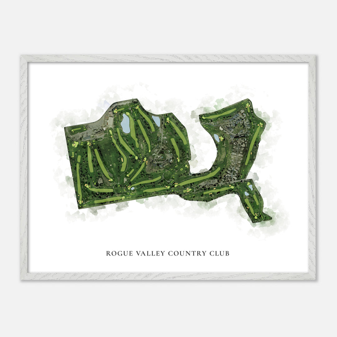 Print of Rogue Valley Country Club Classic Map
