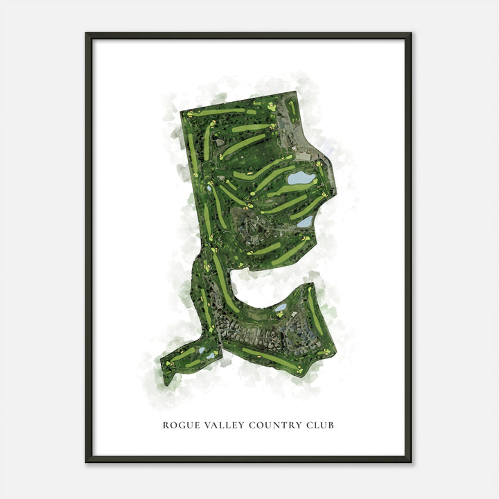 Print of Rogue Valley Country Club Classic Map