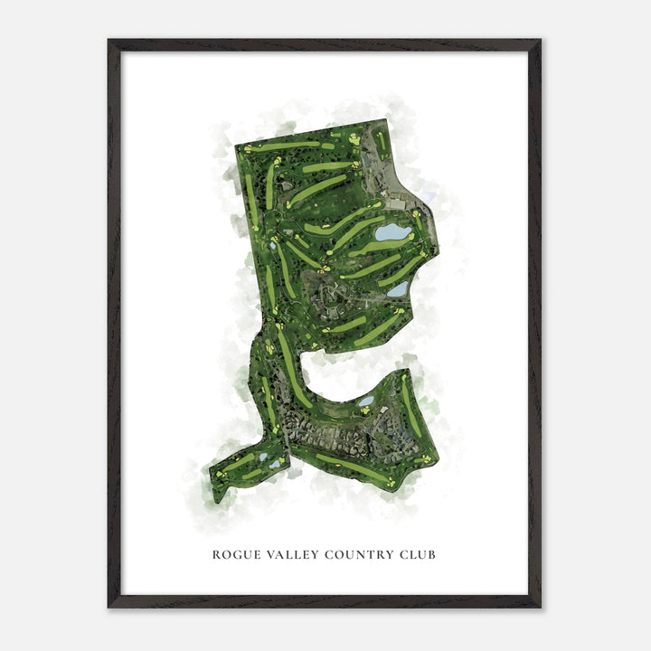 Print of Rogue Valley Country Club Classic Map