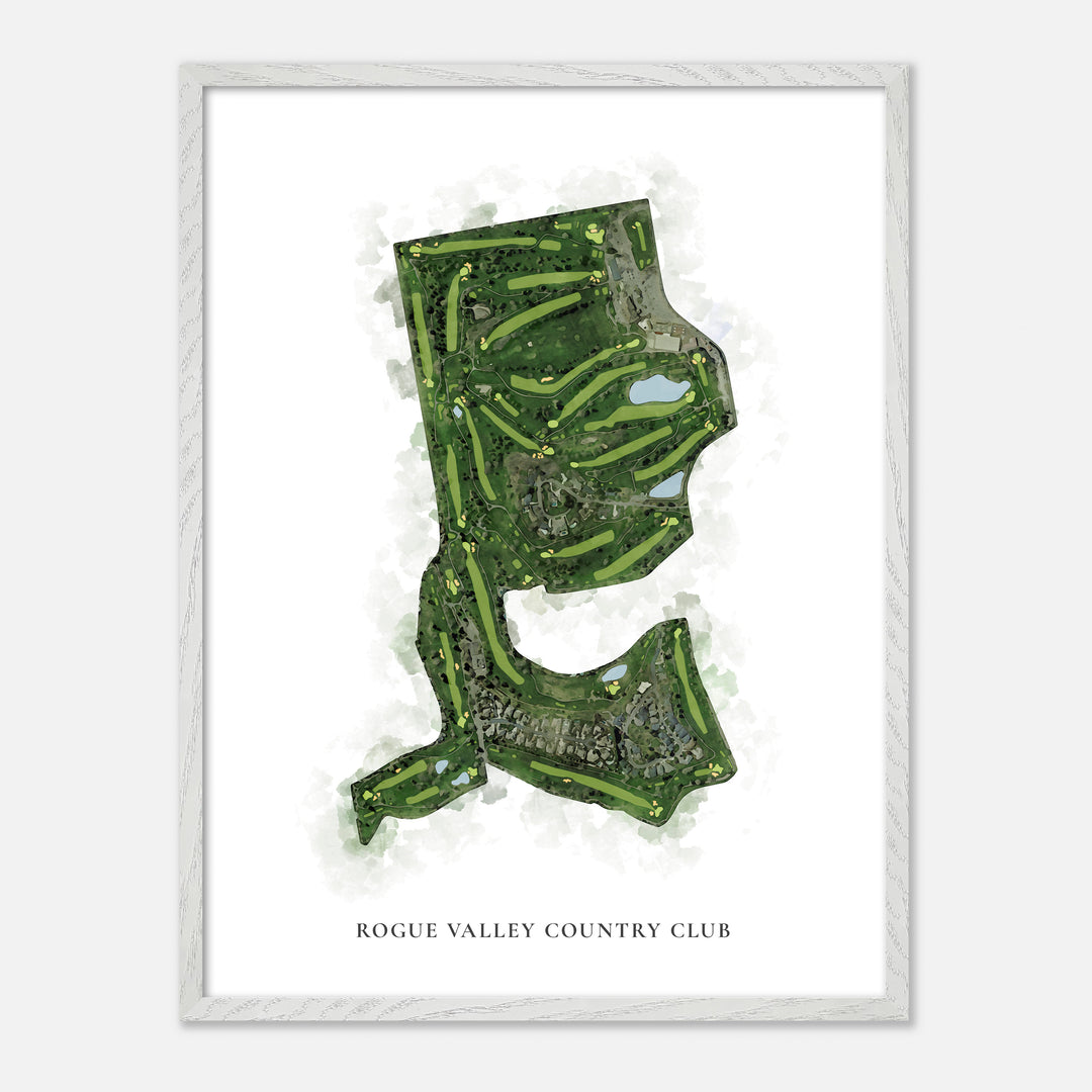 Print of Rogue Valley Country Club Classic Map