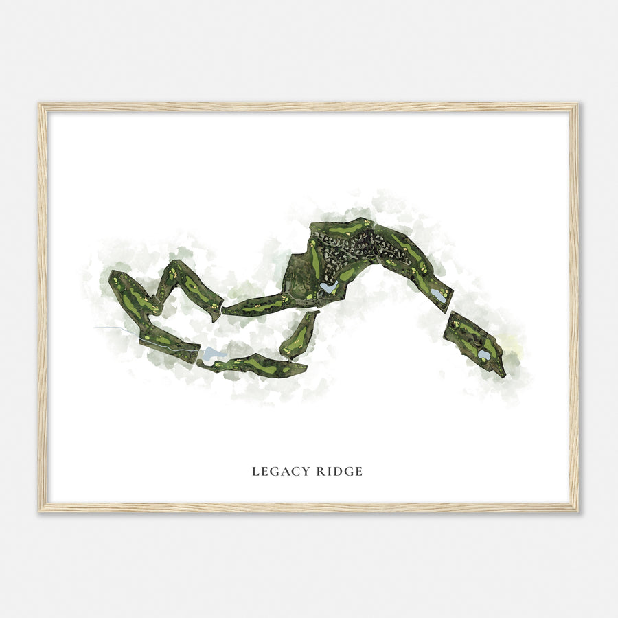 Print of Legacy Ridge Classic Map