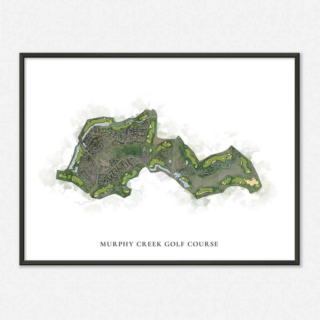 Print of Murphy Creek Golf Course Classic Map