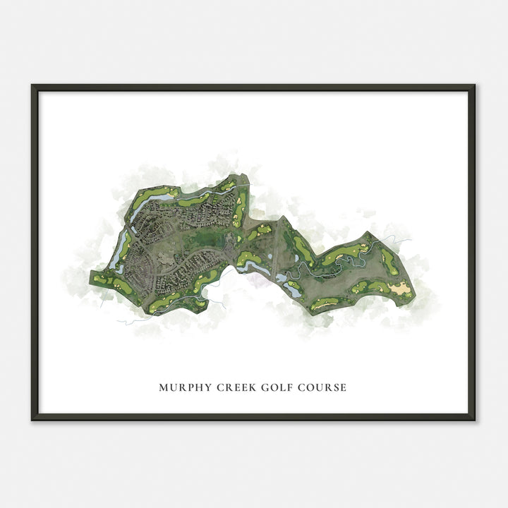 Print of Murphy Creek Golf Course Classic Map