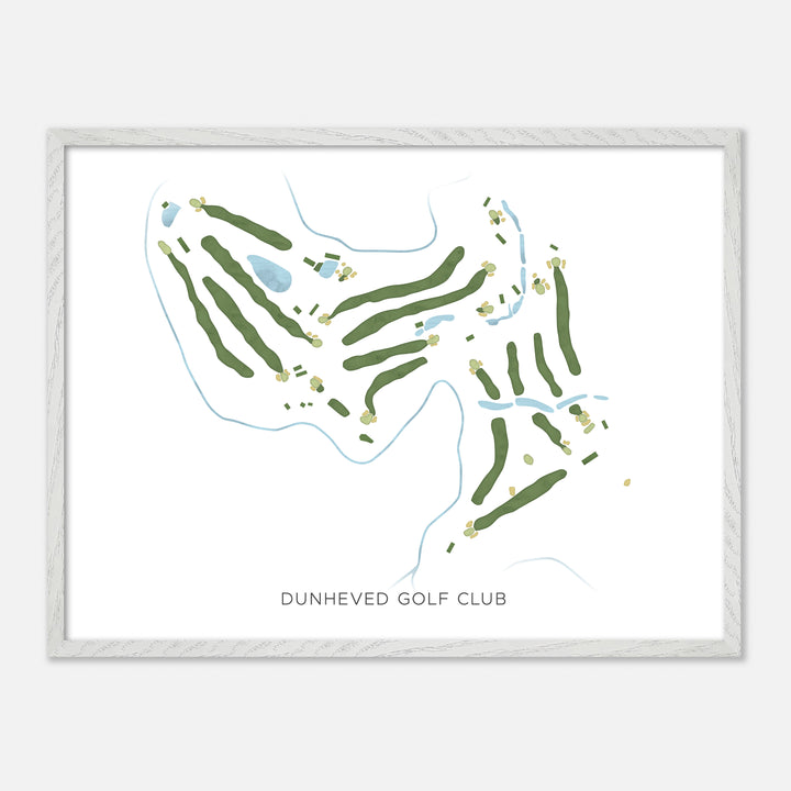 Print of Dunheved Golf Club Modern Map