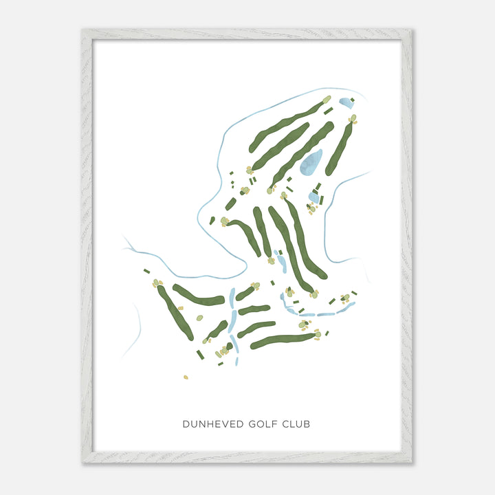 Print of Dunheved Golf Club Modern Map