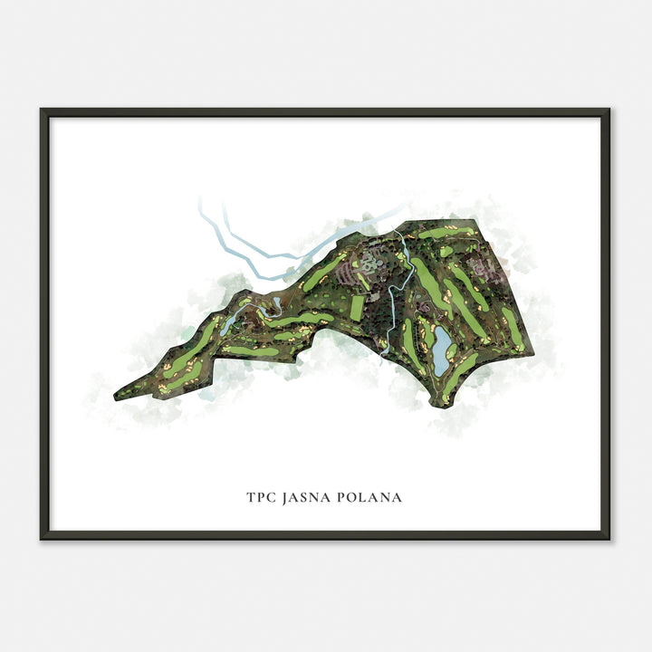 Print of Tpc Jasna Polana Classic Map
