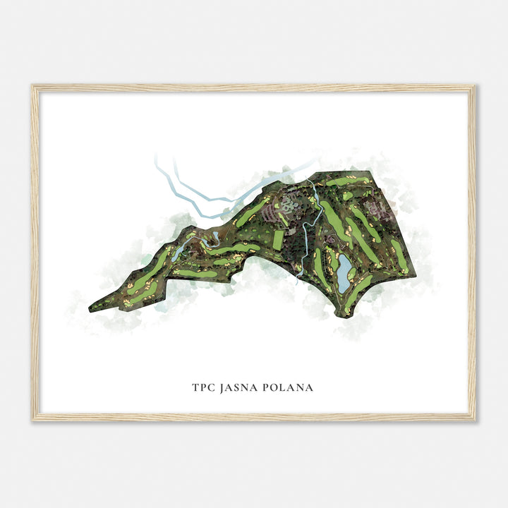 Print of Tpc Jasna Polana Classic Map