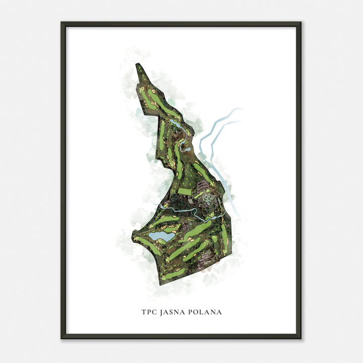 Print of Tpc Jasna Polana Classic Map