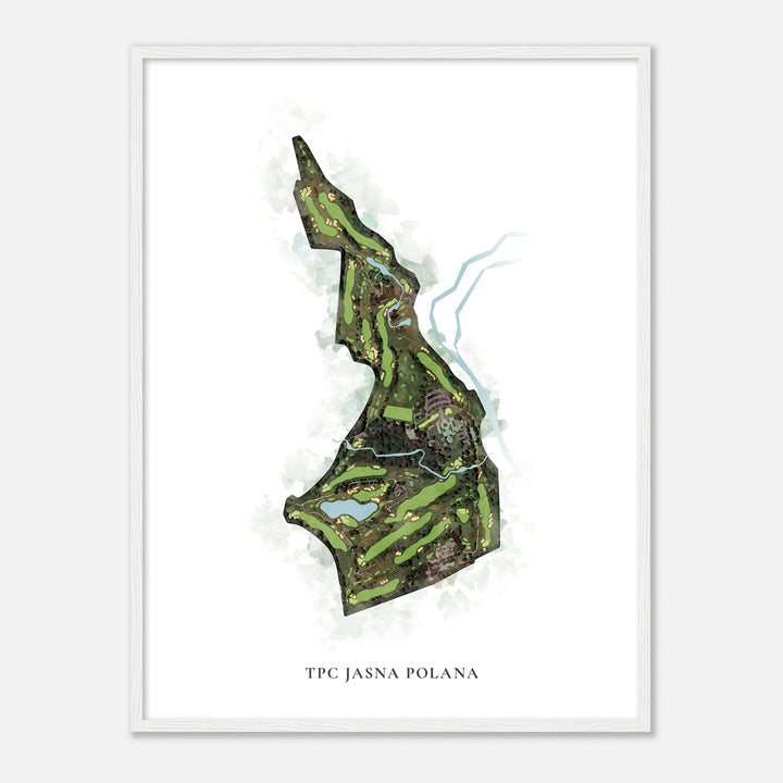 Print of Tpc Jasna Polana Classic Map