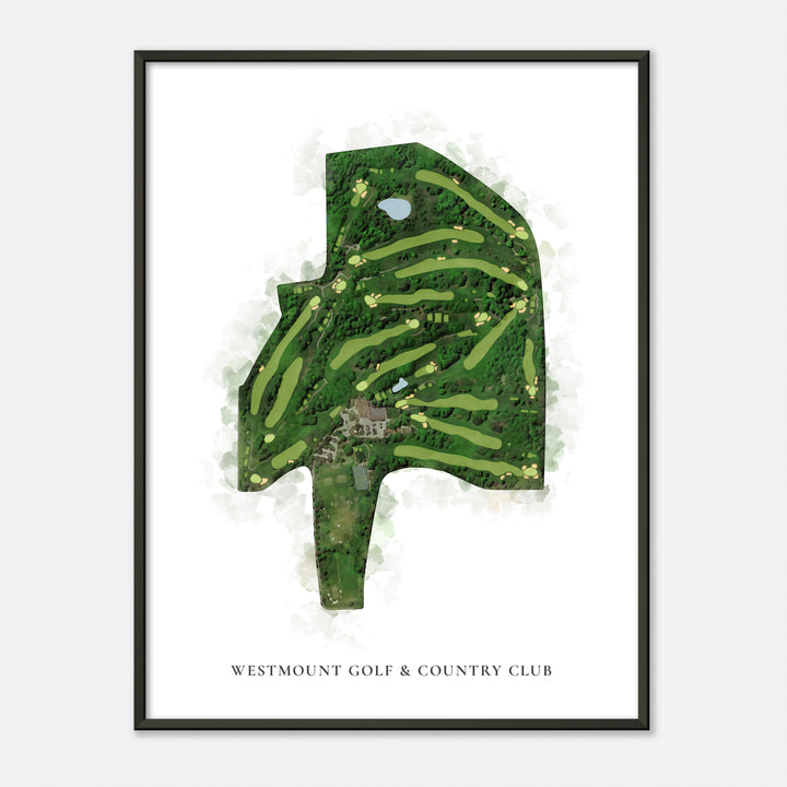 Print of Westmount Golf &amp; Country Club Classic Map