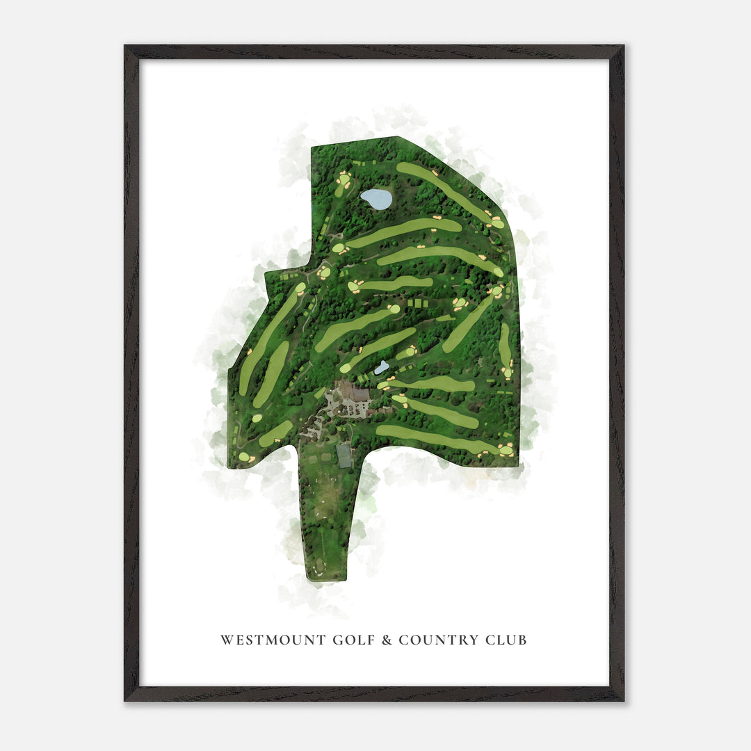 Print of Westmount Golf &amp; Country Club Classic Map