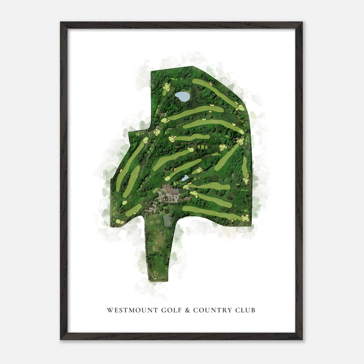 Print of Westmount Golf &amp; Country Club Classic Map