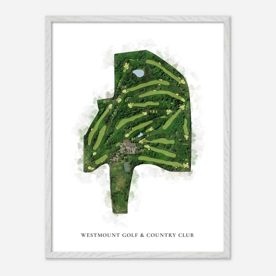 Print of Westmount Golf &amp; Country Club Classic Map