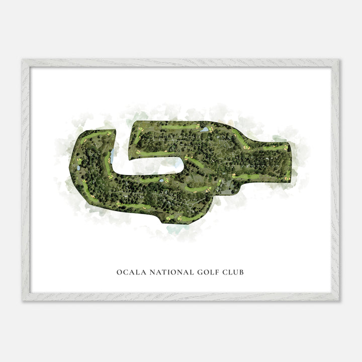 Print of Ocala National Golf Club Classic Map
