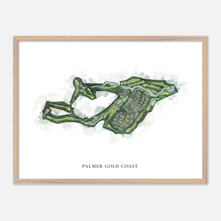 Print of Palmer Gold Coast Classic Map