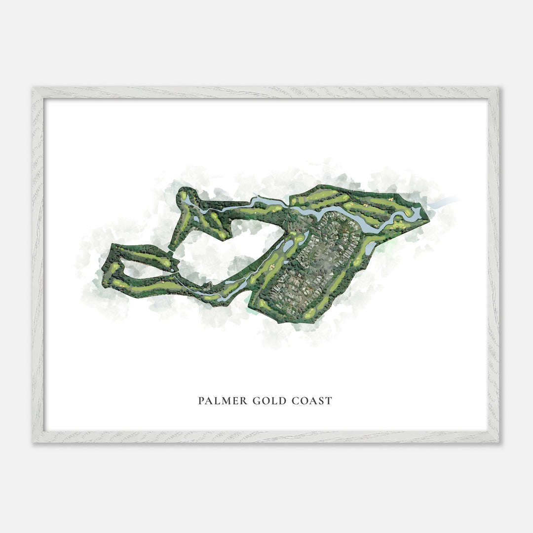 Print of Palmer Gold Coast Classic Map