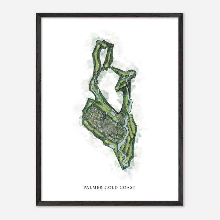 Print of Palmer Gold Coast Classic Map