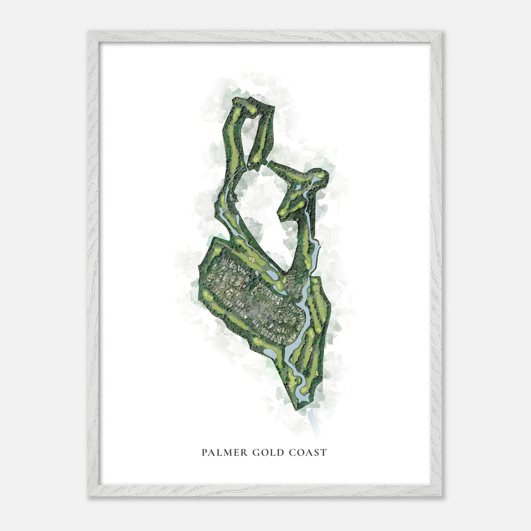 Print of Palmer Gold Coast Classic Map