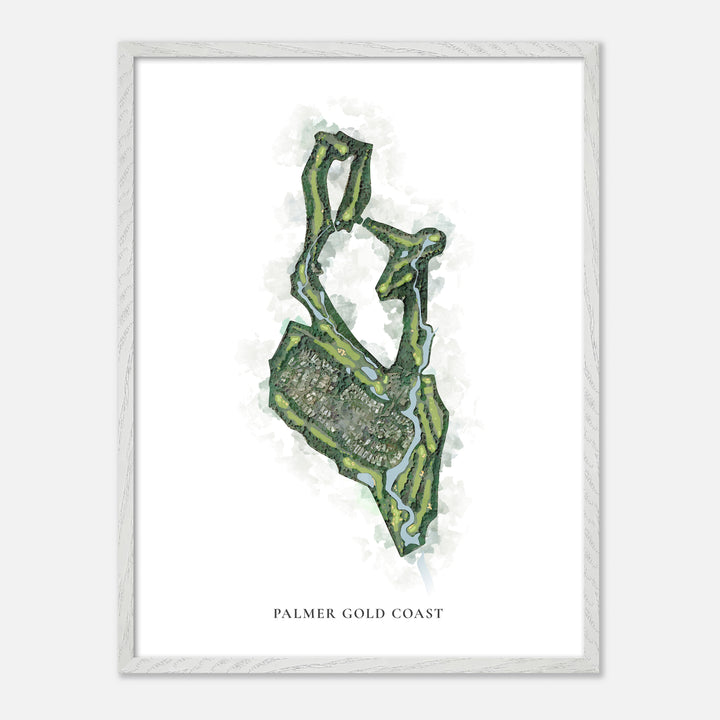 Print of Palmer Gold Coast Classic Map
