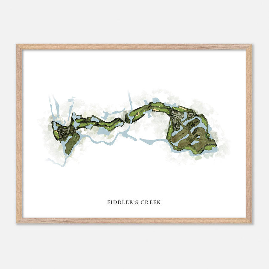 Print of Fiddler'S Creek Classic Map