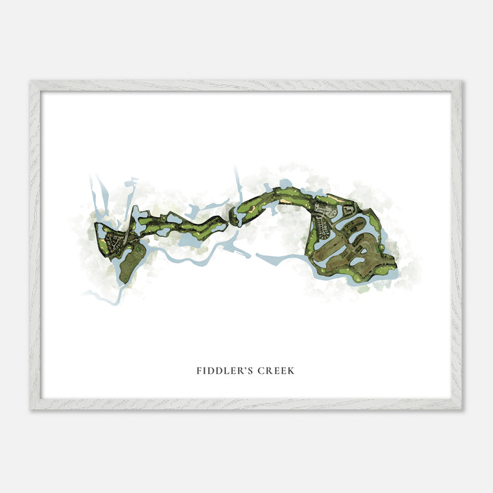 Print of Fiddler'S Creek Classic Map