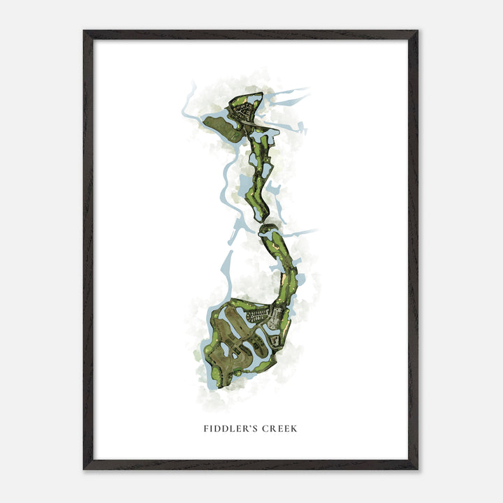 Print of Fiddler'S Creek Classic Map