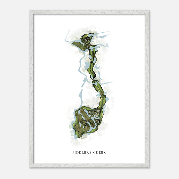 Print of Fiddler'S Creek Classic Map