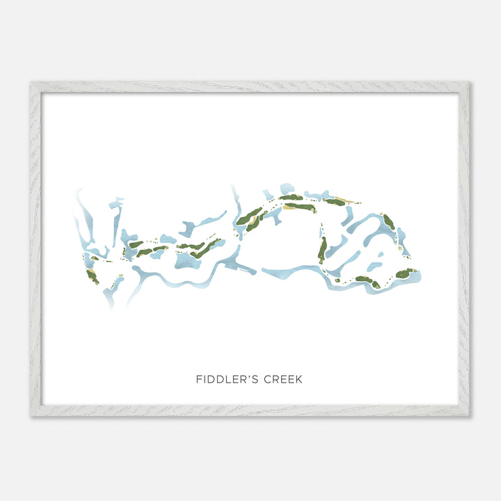 Print of Fiddler'S Creek Modern Map