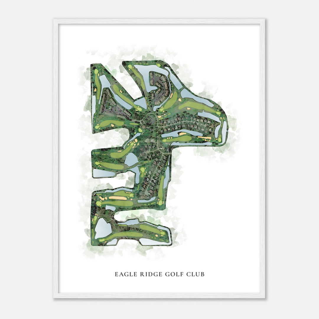 Print of Eagle Ridge Golf Club Classic Map