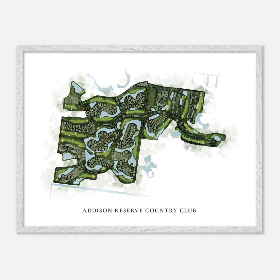 Print of Addison Reserve Country Club Classic Map