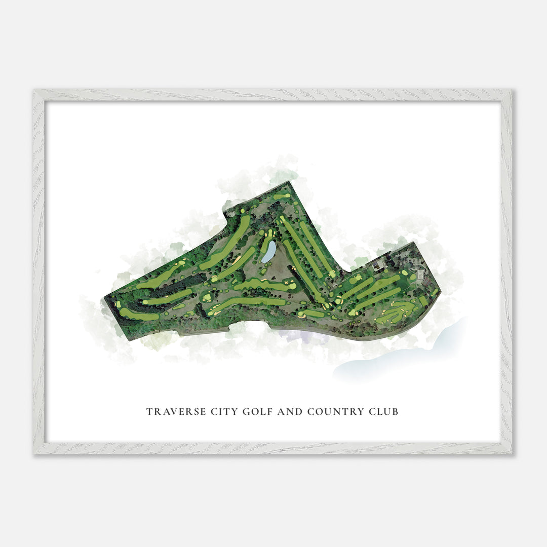Print of Traverse City Golf And Country Club Classic Map