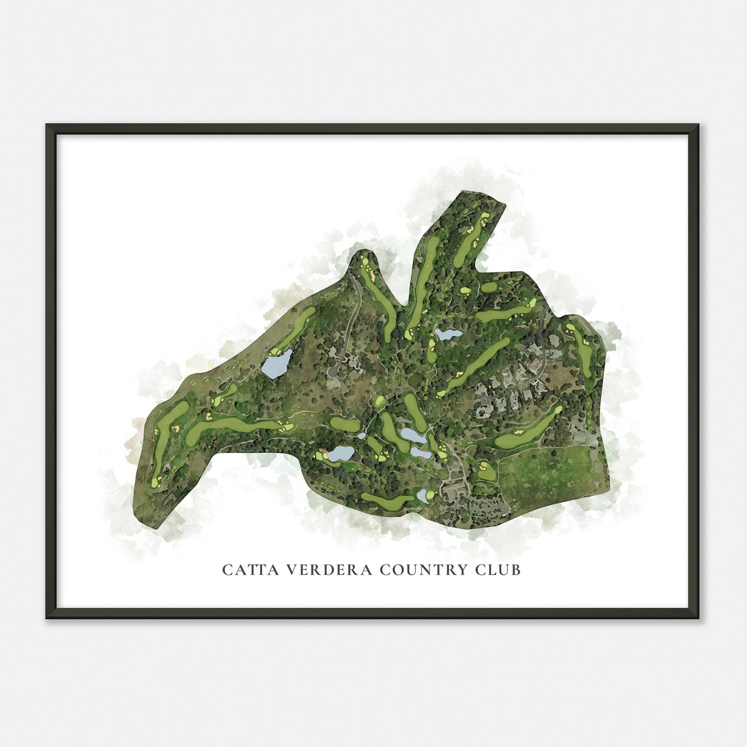 Print of Catta Verdera Country Club Classic Map