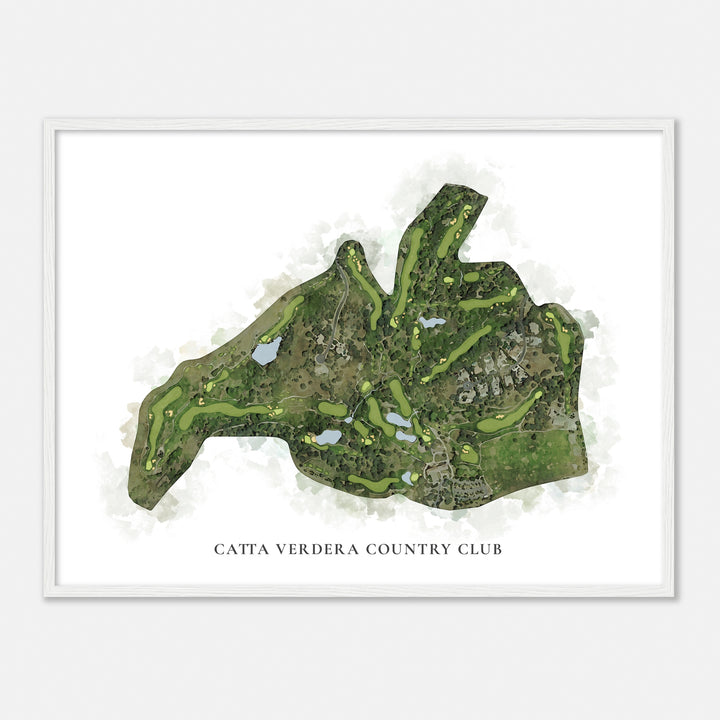 Print of Catta Verdera Country Club Classic Map